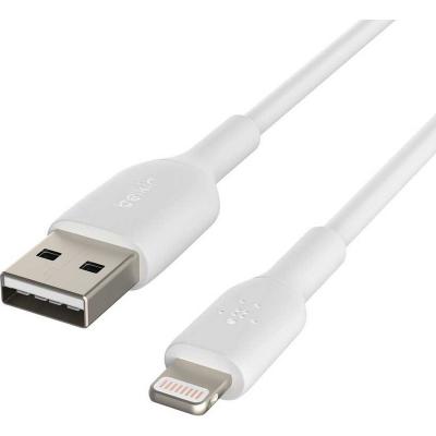 

Дата кабель USB 2.0 AM to Lightning 3.0m PVC white Belkin