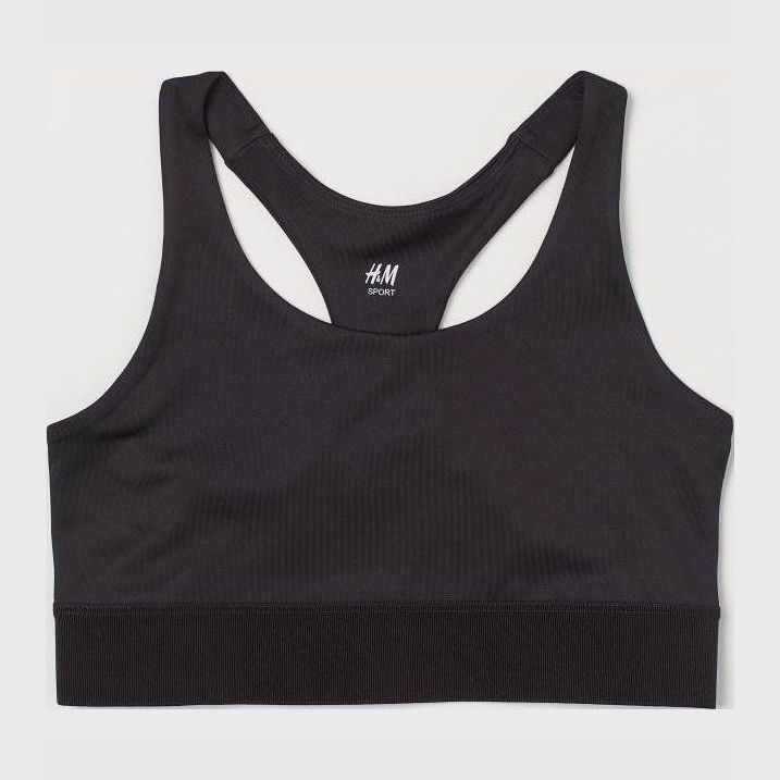 

Спортивный топ H&M 0851374001 L (175/104А) Черный