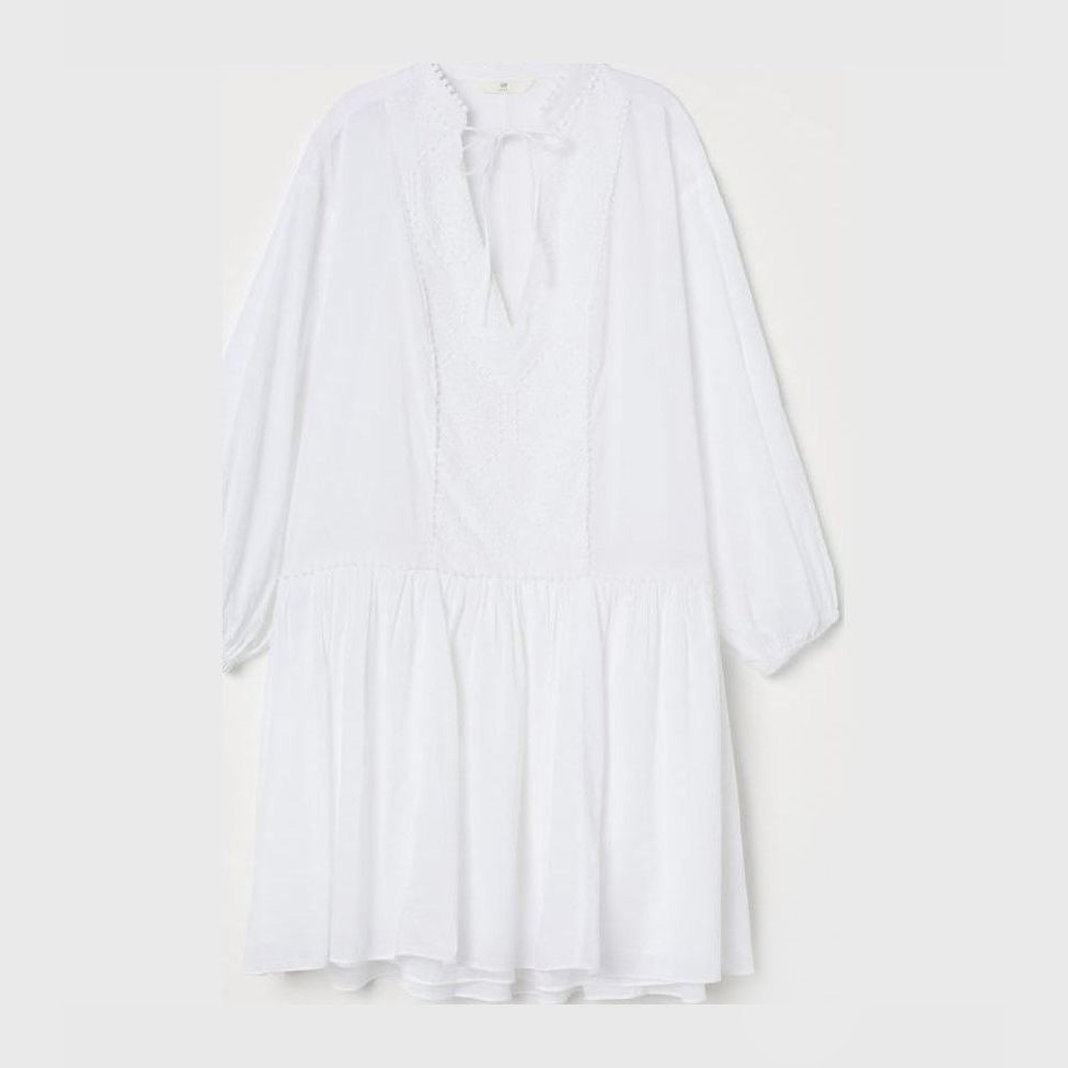 

Туника H&M 0842112005 M (170/96А) Белая