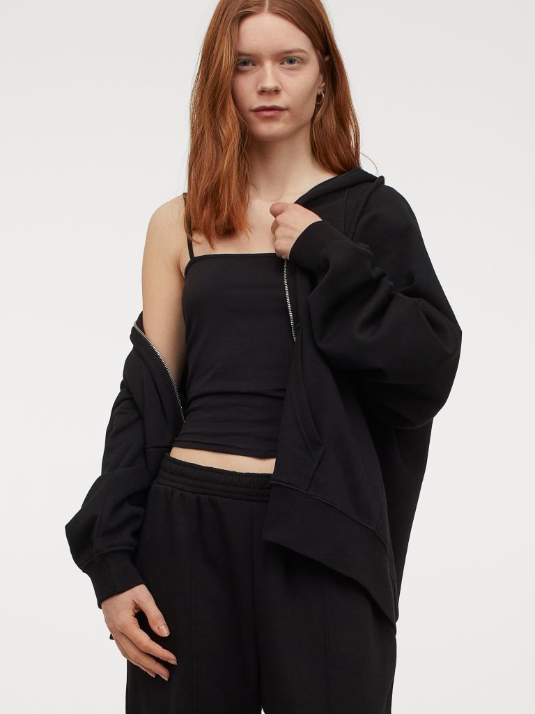 

Майка H&M 0759871002 M (170/96А) Черная