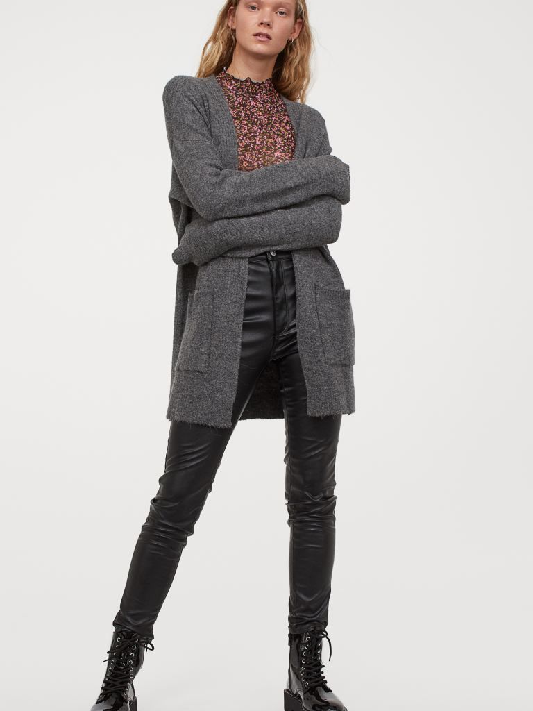 

Кардиган H&M 0685044010 S (165/88А) Темно-серый