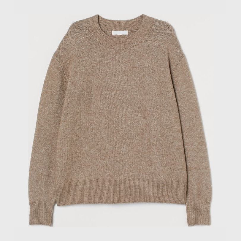 

Джемпер H&M 0911870003 S (165/88А) Бежевый меланж
