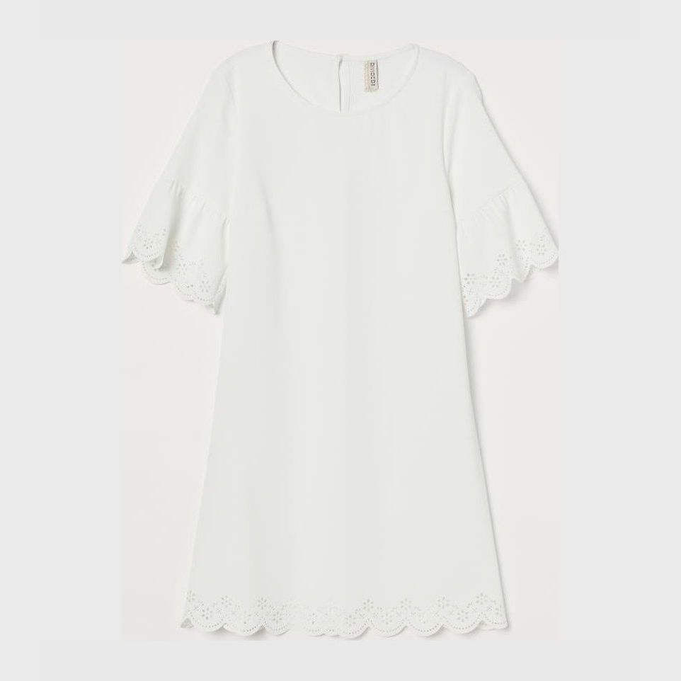 

Платье H&M 0870345001  (160/80А) Белое, Платье H&M 0870345001 34 (160/80А) Белое
