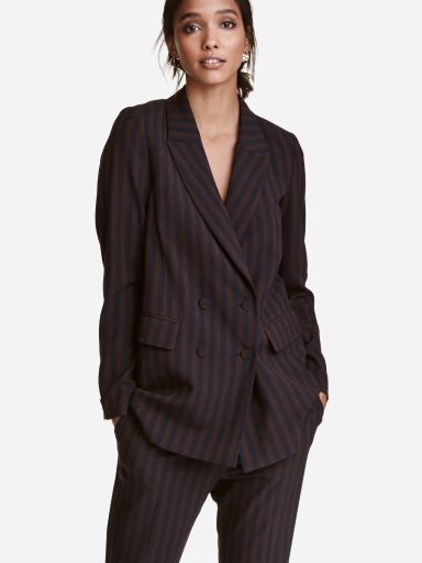 

Жакет H&M 0437480001 42 (170/96А) Черный