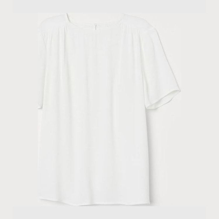 

Блузка H&M 0757671007  (165/88А) Белая, Блузка H&M 0757671007 38 (165/88А) Белая