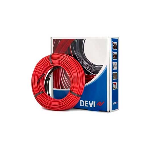 

Нагревательный кабель Devi Flex 18T 11.1 м.кв - 1625 Вт - 90м