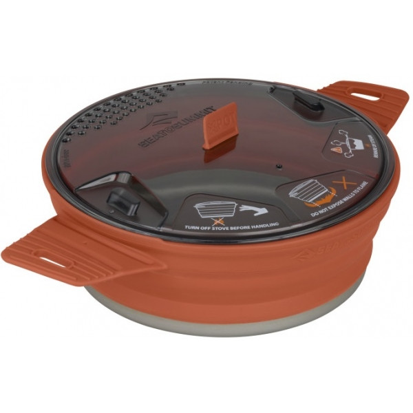 

Каструля складана Sea To Summit X-Pot 1.4 L Rust