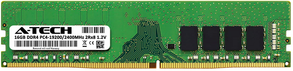 

Оперативная память A-Tech 16GB DDR4-2400 (PC4-19200) DIMM 2Rx8 (AT16G1D4D2400ND8N12V)