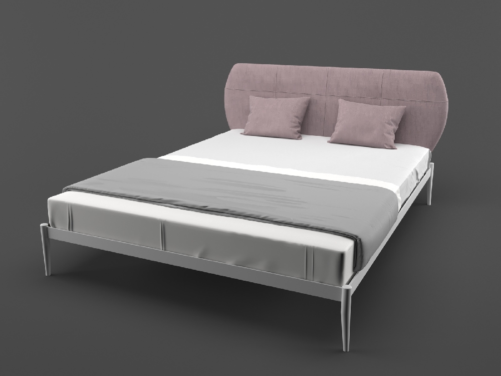 

Кровать MELBI Бьянка 02 160 см x 190 см Белый