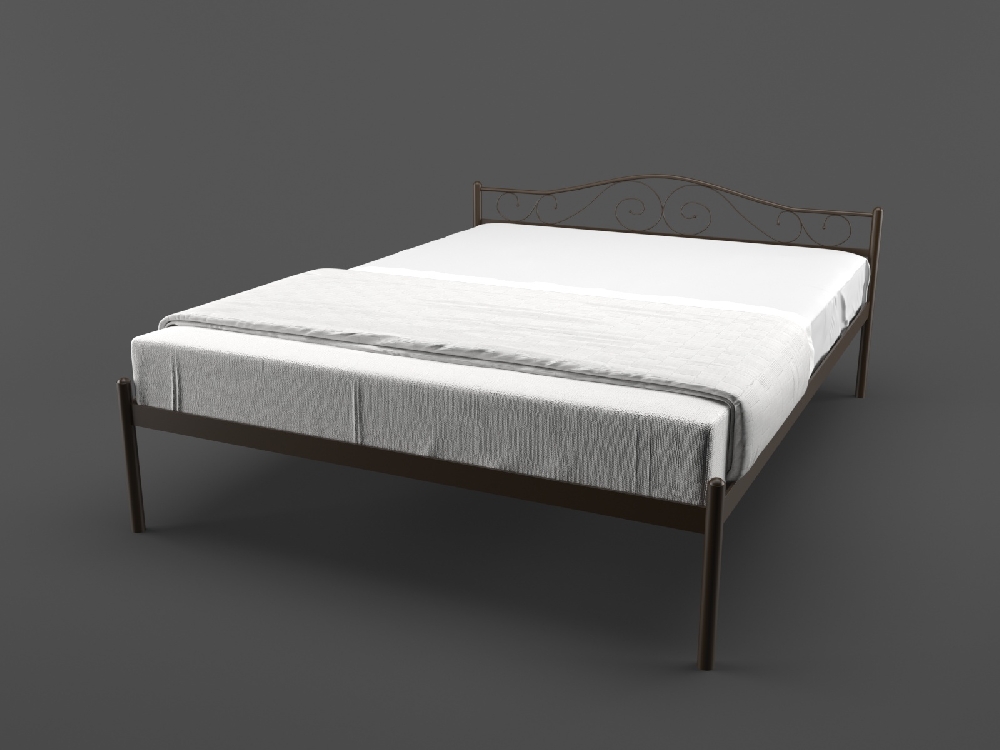 

Кровать MELBI Элис 120 см x 190 см Коричневый