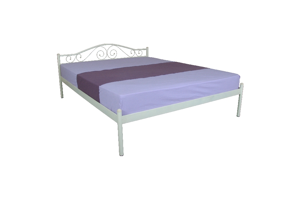 

Кровать MELBI Элис 120 см x 190 см Бежевый
