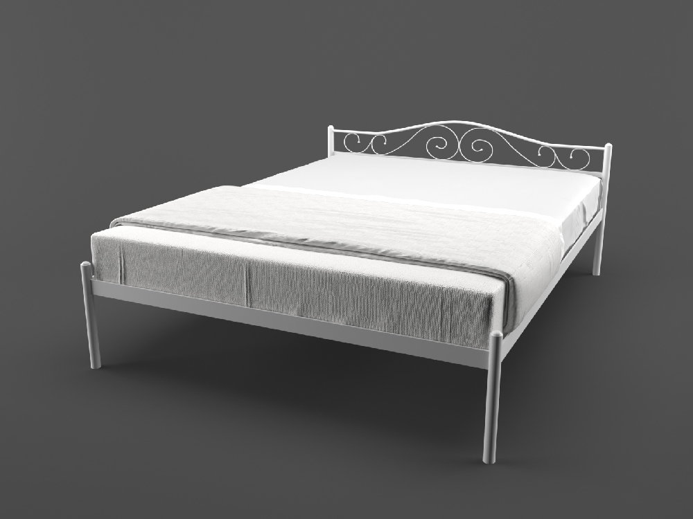 

Кровать MELBI Элис 180 см x 190 см Белый