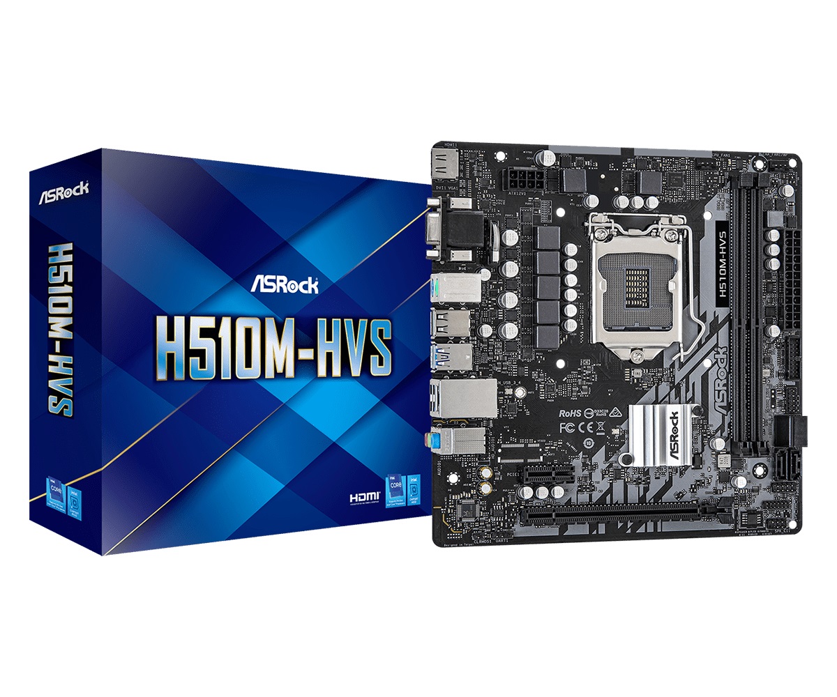 

Материнская плата ASRock H510M-HVS Socket 1200