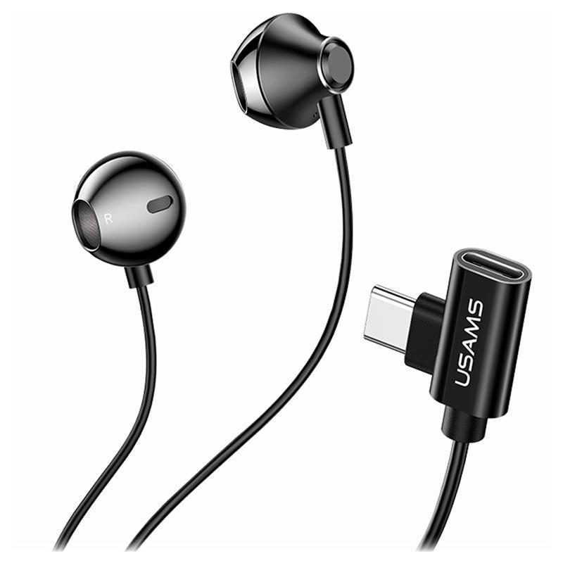 

Наушники с разъемом Type-C USAMS Metal with Charging Port EP-33. Black