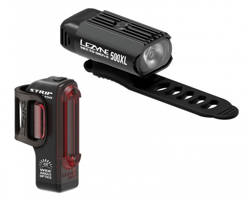 

Комплект свет Lezyne Hecto Drive 500XL / Strip Pair черный