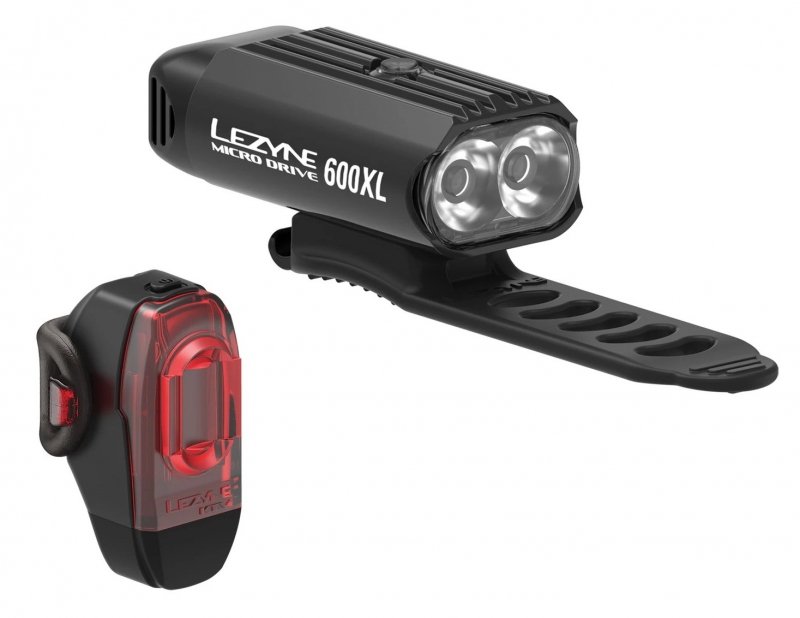 

Комплект света Lezyne Micro Drive 600XL / KTV черный