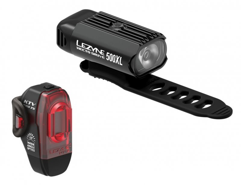 

Комплект свет Lezyne Hecto Drive 500XL / KTV PRO Pair черный