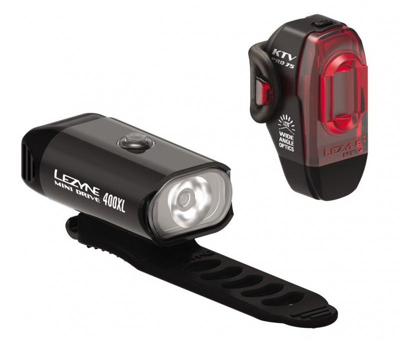 

Комплект света Lezyne Mini Drive 400 / KTV PRO Pair черный