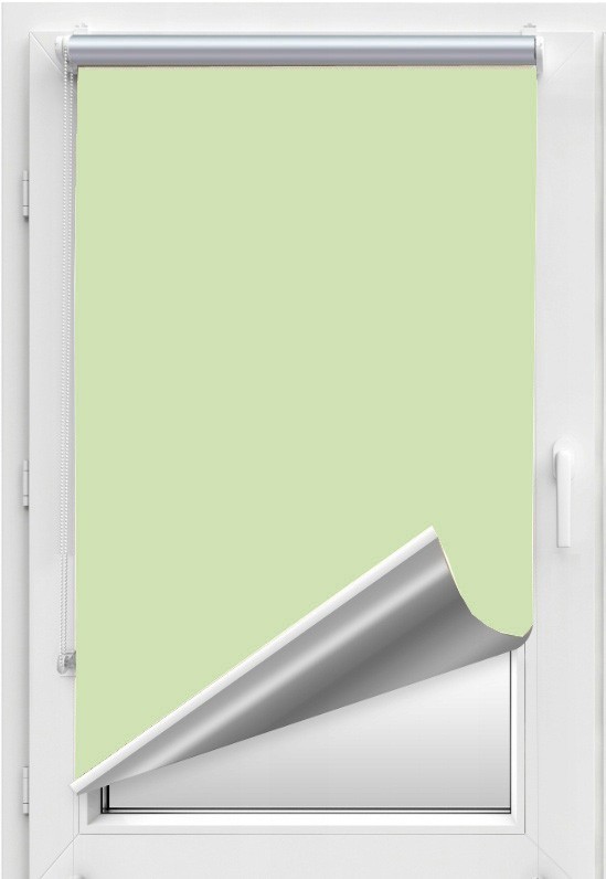 

Ролета Roll Star 190x200 см ВО Блэкаут солнцеотражающая Мятная (7085)
