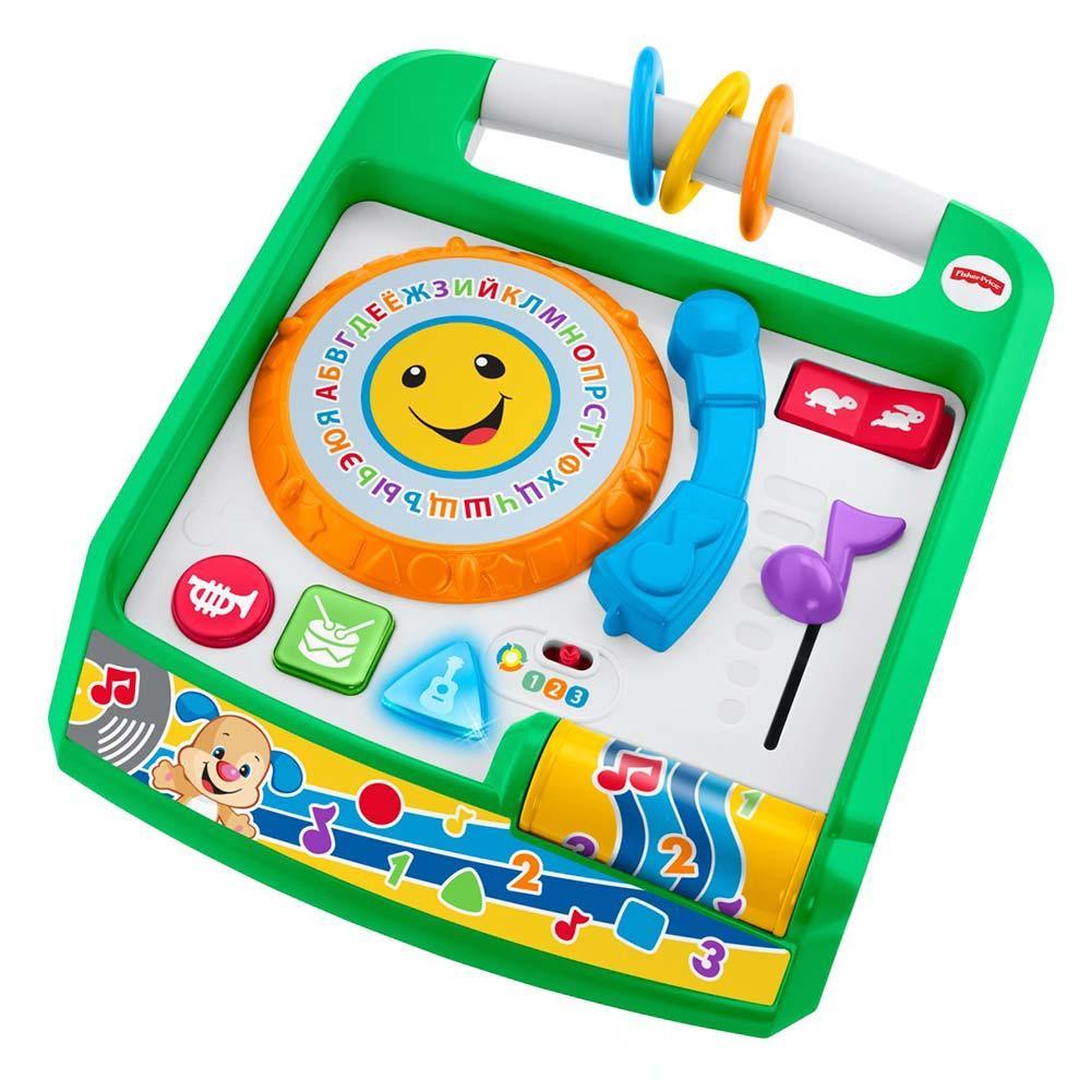 

Игрушка Fisher-Price Музыкальный проигрыватель с технологией Smart Stages более 65 песен (русс. - англ. язык)