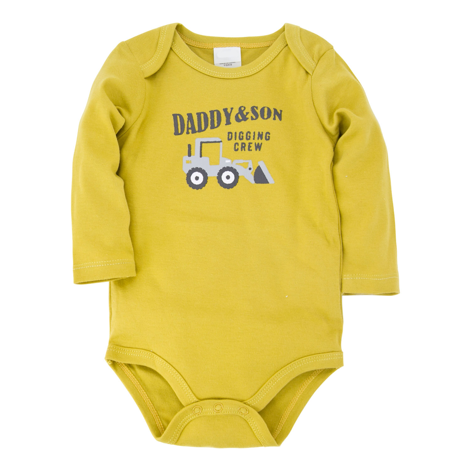 

Боди для мальчика Digging crew Berni Kids (56 / 0-3 мес) Желтый