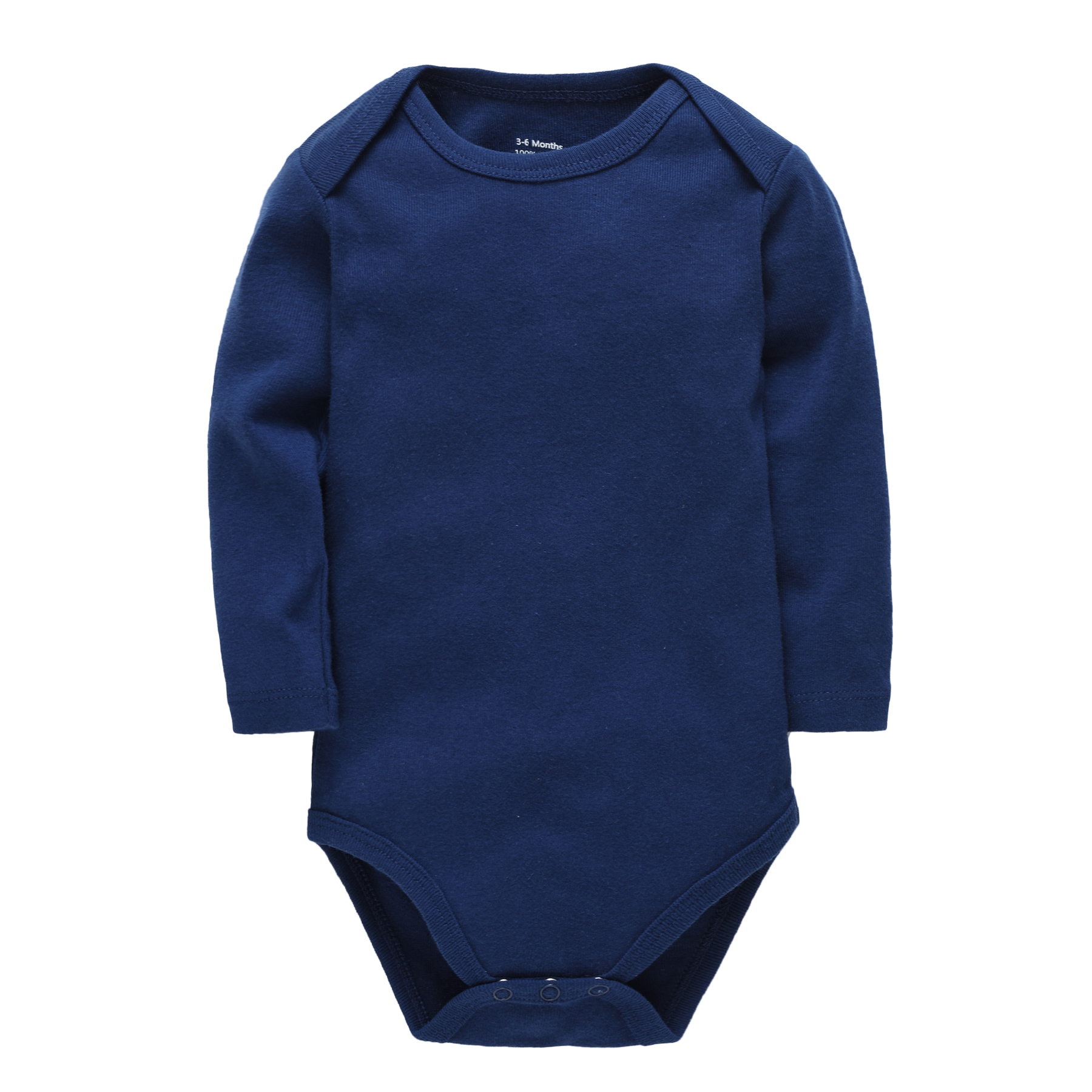 

Боди детский с длинным рукавом однотонный синий Blue palette Berni Kids (68 / 6-9 мес) Синий