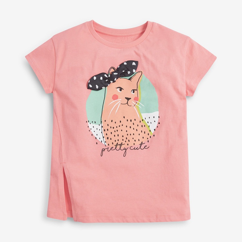 

Футболка для дівчинки Pretty cute Little Maven (116 / 6 років) Рожевий