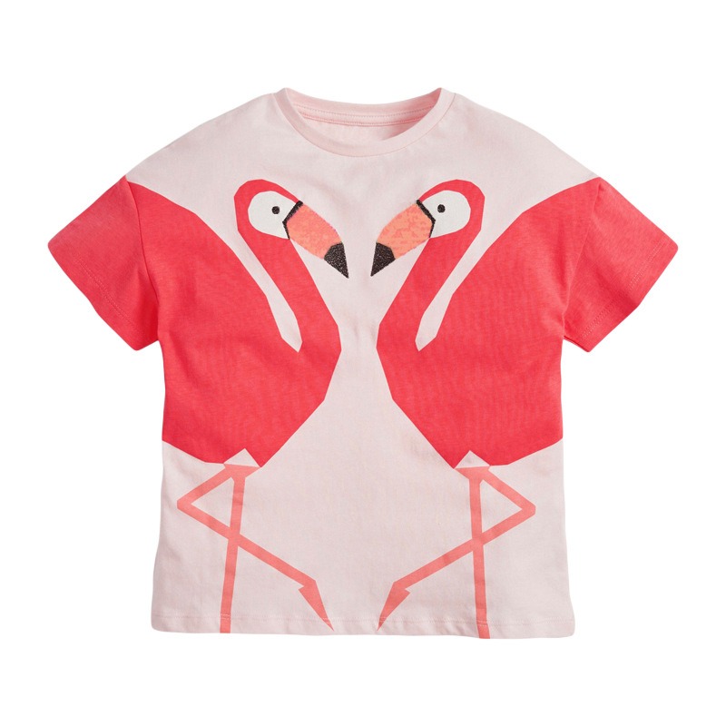 

Футболка для дівчинки Two flamingos Little Maven (104 / 4 роки) Рожевий