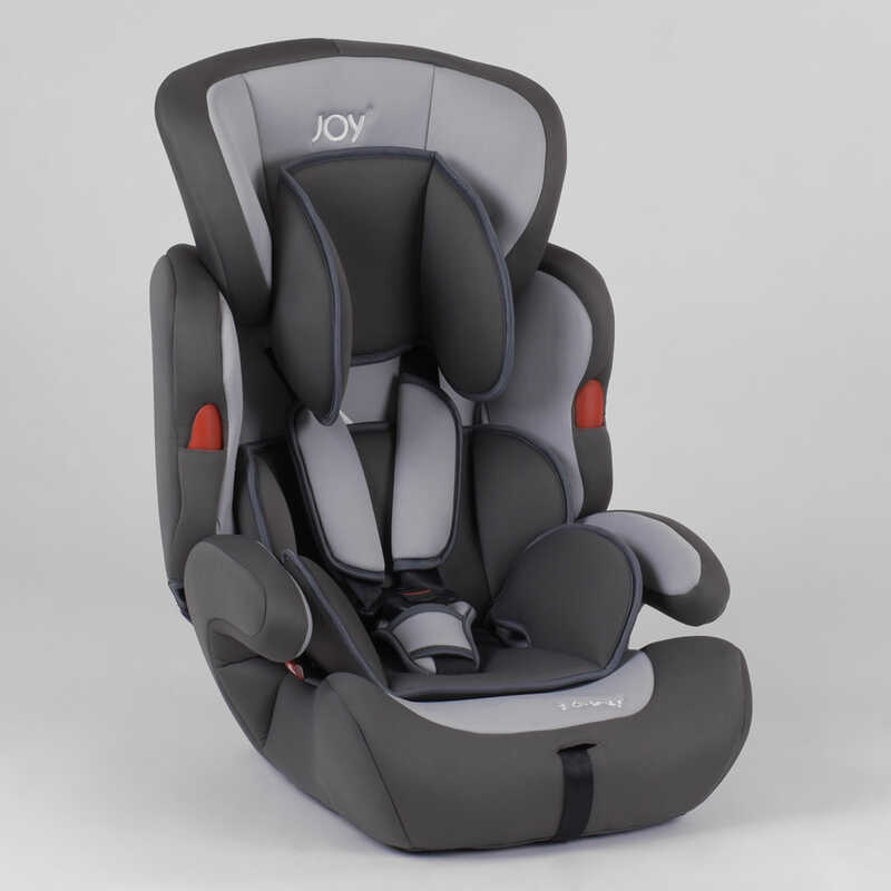 

Автокресло JOY серый универсальное от 9 до 36 кг с бустером (КМ-NB-6002 )