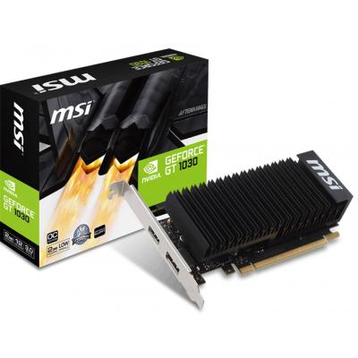 

Видеокарта MSI GeForce GT1030 2048Mb Silent OC (GT 1030 2GH LP OC)