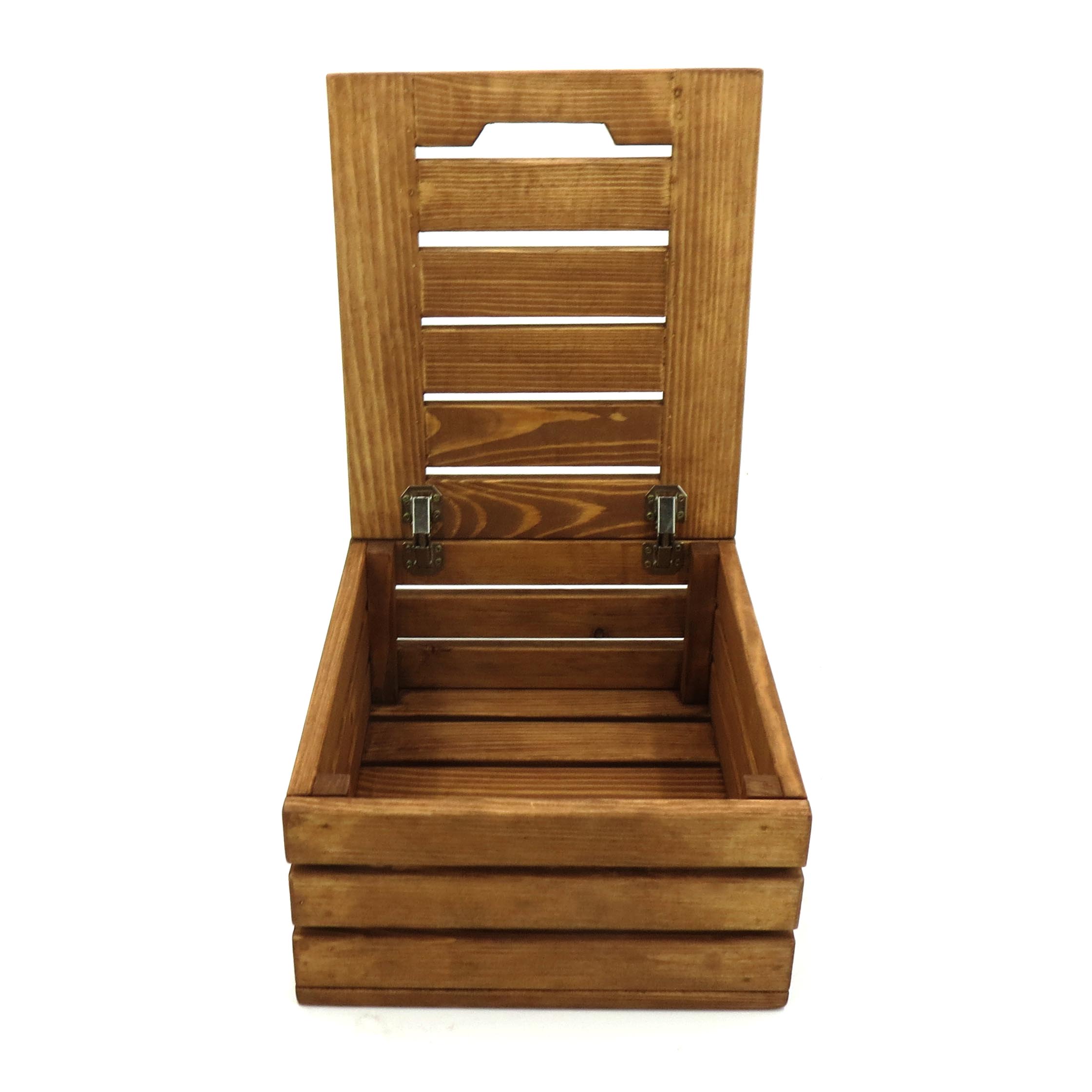 

Интерьерный декоративный ящик Ашкерон мускат 35*30*17 из натурального дерева