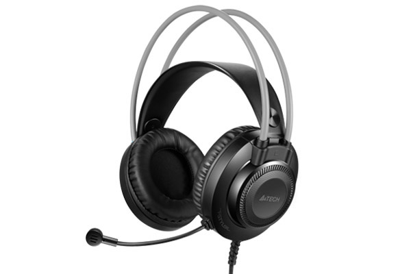 

Навушники з мікрофоном A4tech Fstyler FH200U Grey