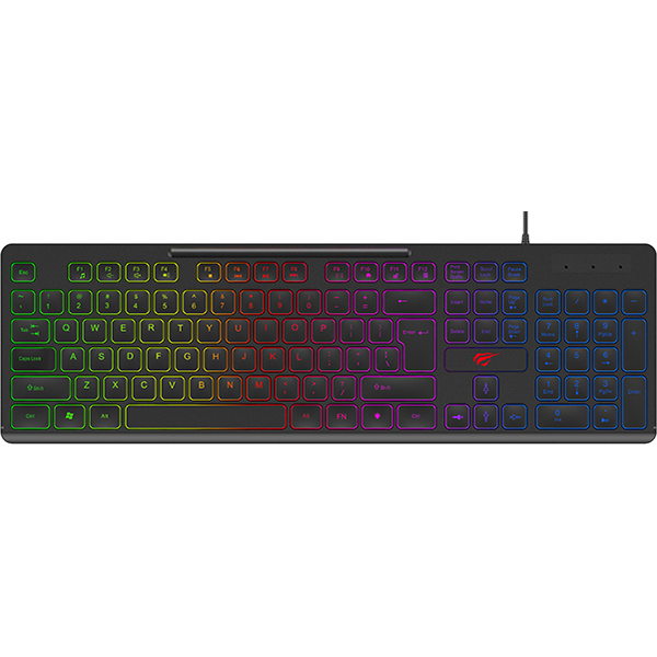 

Ігрова мультимедійна клавіатура HAVIT HV-KB275L USB