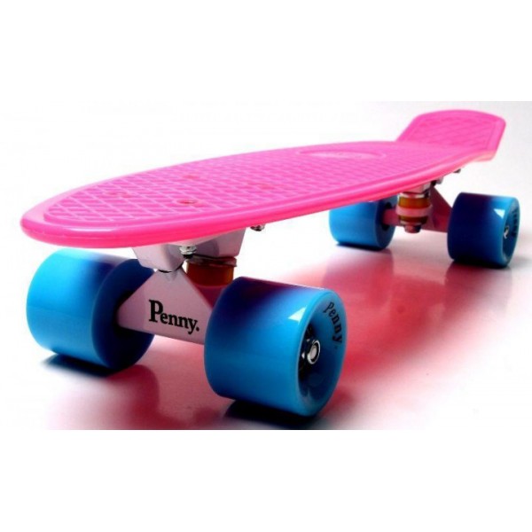 

Скейтборд Penny Board "Pastel Series" для девочки Малиновый цвет дека 55 см Матовые колеса (ST 197933)