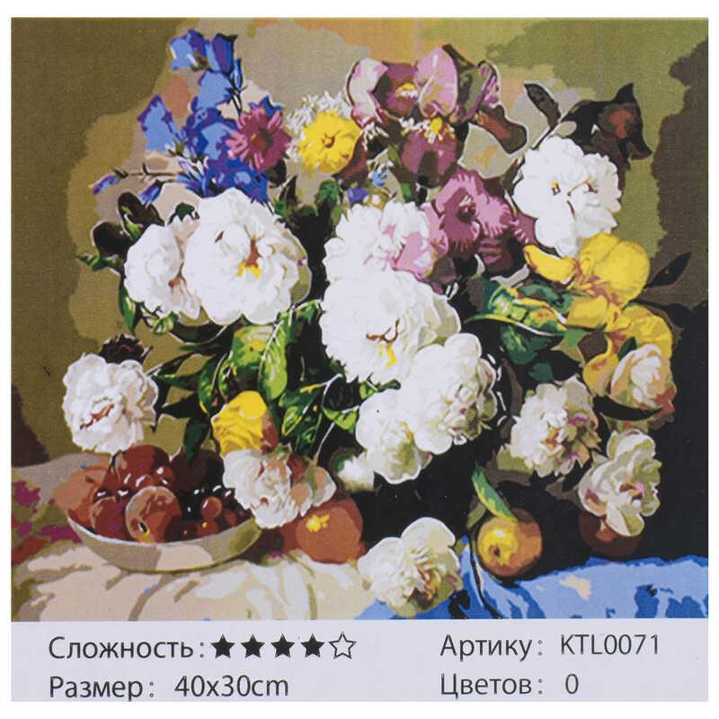 

Картина по номерам KTL 0071 (30) 40х30см, в коробке