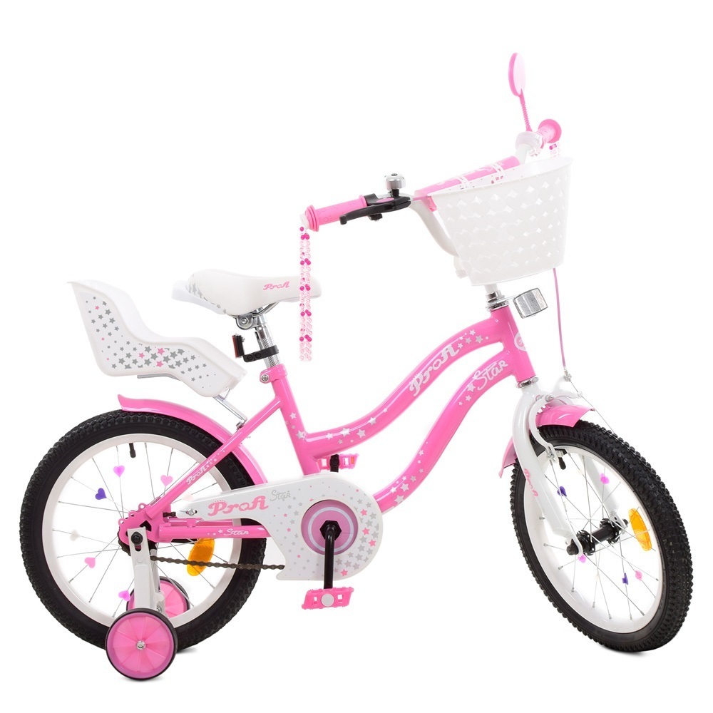 

Велосипед PROFI Star 16" New Y1691-1K Pink (Y1691-1K)