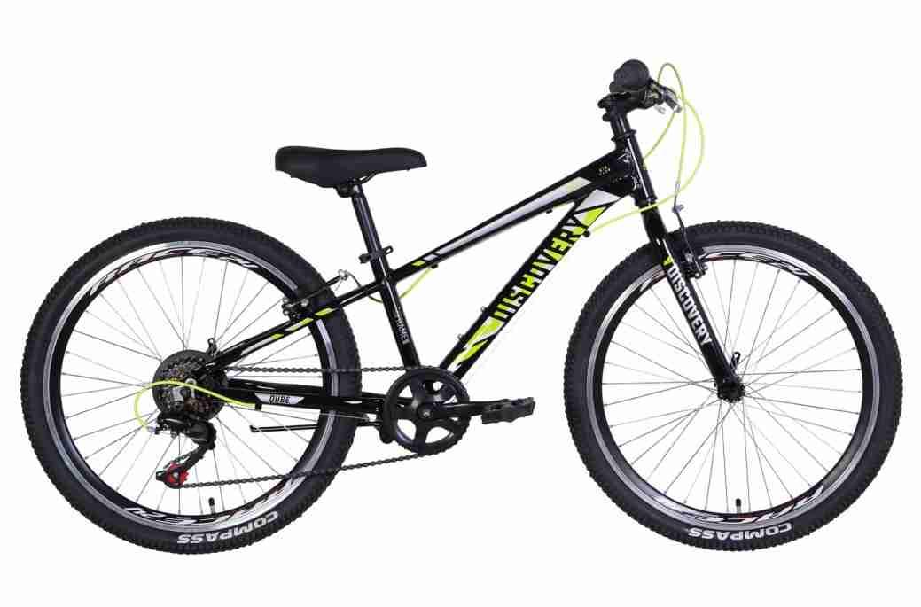 

Велосипед AL 24" Discovery QUBE Vbr рама-11,5" черно-желтый 2021
