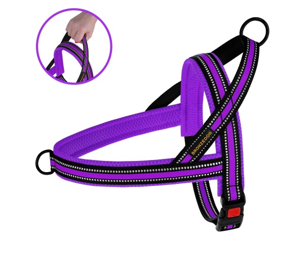 

Шлея для Собак BronzeDog Mesh Скандинавская Фиолетовая 68-82 см (81407)