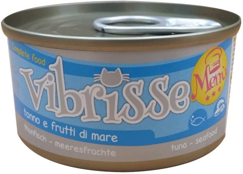 

Блок консервированного корма для котов Croci VIBRISSE MENU тунец с морепродуктами 24 шт * 70 г