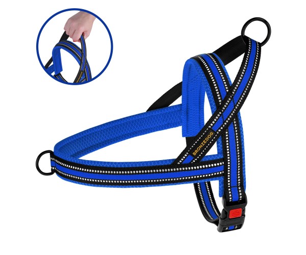

Шлея для Собак BronzeDog Mesh Скандинавская Синяя 44-60 см (81202)
