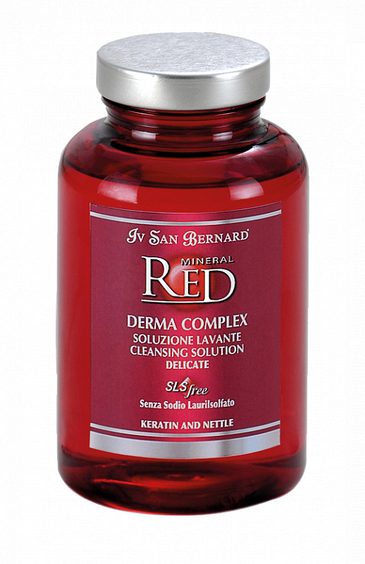 

Дерматологический очищающий шампунь с кератином и крапивой Iv San Bernard Derma Complex 300 мл