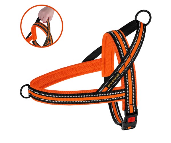 

Шлея для Собак BronzeDog Mesh Скандинавская Оранжевая 32-38 см (81104)