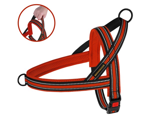 

Шлея для Собак BronzeDog Mesh Скандинавская Красная 44-60 см (81203)