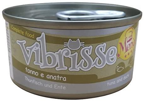 

Блок консервированного корма для котов Croci VIBRISSE MENU тунец с уткой в соусе 24 шт * 70 г