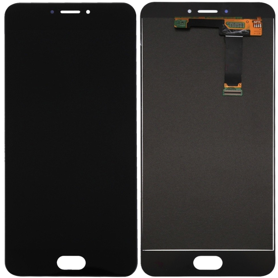 

Дисплей Meizu MX6 черный (LCD экран, тачскрин, стекло в сборе) High Copy