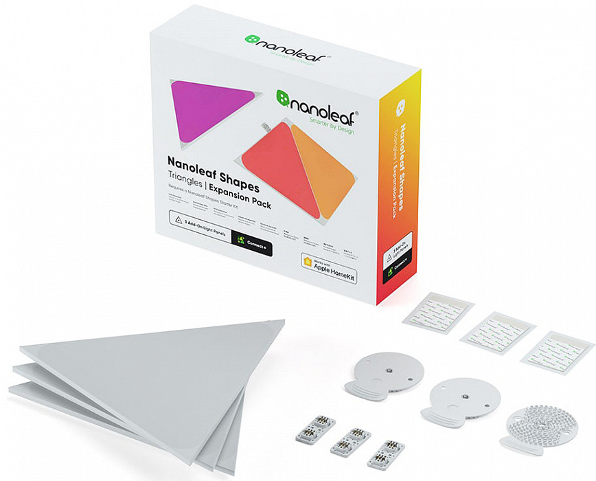 

Дополнительные панели Nanoleaf Shapes Triangles Expansion Pack - 3 шт.