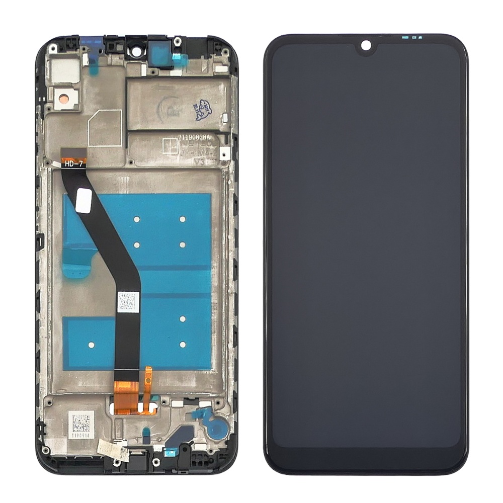 

Дисплей для Huawei Honor 8A с чёрным тачскрином и корпусной рамкой