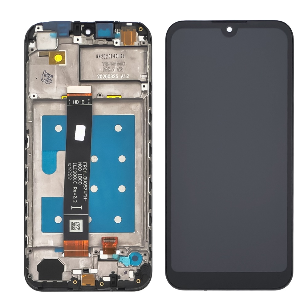 

Дисплей для Huawei Y5 (2019)/ Honor 8S с чёрным тачскрином и корпусной рамкой