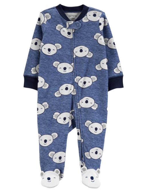 

Коттоновый человечек для мальчика 6357 Carters 3 мес Синий 45936