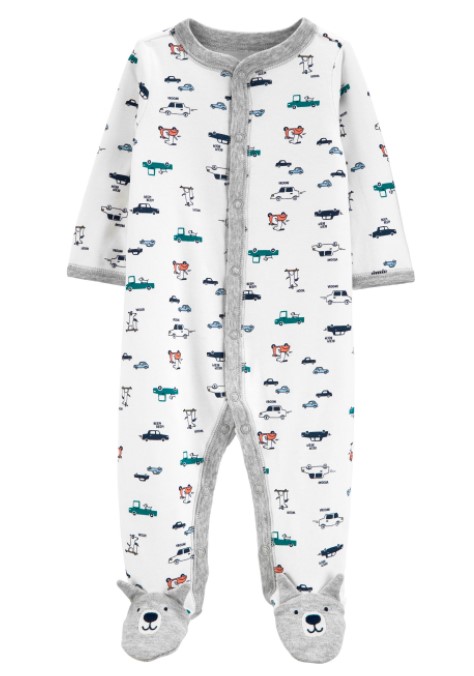

Коттоновый человечек для мальчика 6359 Carters 3 мес Молочный 45942